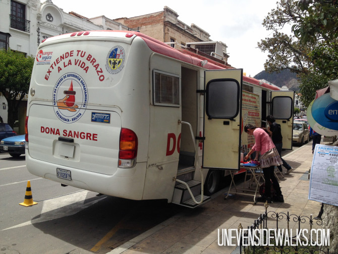 Donate blood in Sucre